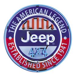 Jeep American Legend Neon Sign 5JEEPA