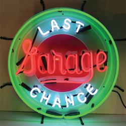 Last Chance Garage Neon Sign 5LASTX