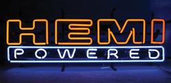 Hemi Powered Neon Sign