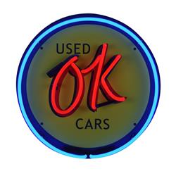 Chevrolet OK Used Cars Neon Sign 5SMLOK