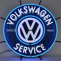 Volkswagen Service Neon Sign