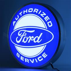 Ford Authorized Service LED Backlit Sign 7FORDS