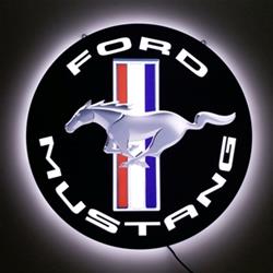 Ford Mustang Slimline LED Backlit Sign 7LEDMS