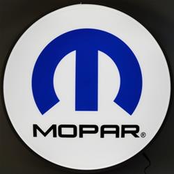 Mopar Logo LED Backlit Sign 7MOPAR
