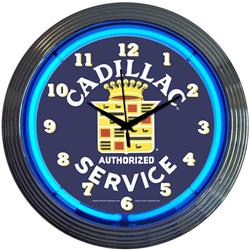 Cadillac Service Neon Clock 8CADSR