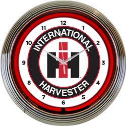 International Harvester Neon Clock 8CASEH