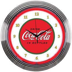 Drink Coca-Cola Neon Clock 8CCCLA