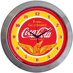 Coca-Cola Go Refreshed Neon Clock 8CCWNG