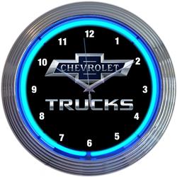 Chevrolet Truck Neon Clock 8CHVTK