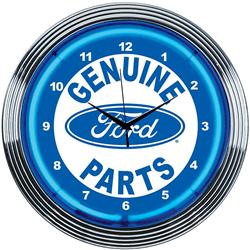 Genuine Ford Parts Neon Clock