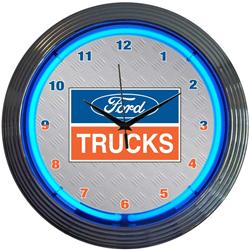 Ford Trucks Neon Clock 8FTRUC