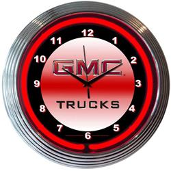 GMC Trucks Neon Clock 8GMCXX