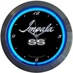 Impala SS Neon Clock 8IMPAL