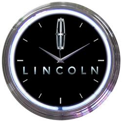 Lincoln Neon Clock 8LNCLN
