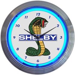 Shelby Cobra Neon Clock 8SHLBY
