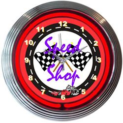 Speed Shop Neon Clock 8SPEED