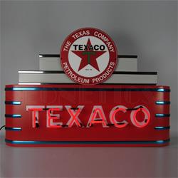 Texaco Art Deco Neon Sign