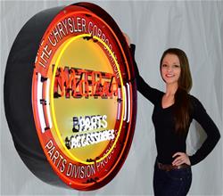 Mopar Parts and Accessories 36 in. Diameter Neon Sign