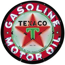 Texaco Motor Oil 36 in. Diameter Neon Sign 9TXOIL