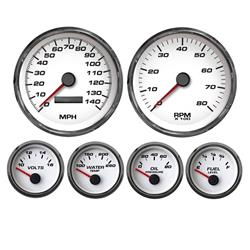 New Vintage USA Performance Series Gauge Kits 01658-03