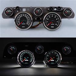 New Vintage USA 1967-68 Mustang Gauge Packages for 1967-1968 MUSTANG - 01705-01
