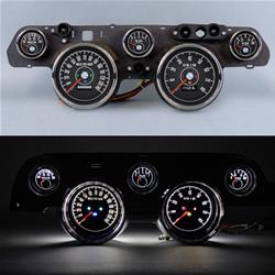 New Vintage USA M-153 Series Gauge Kits for 1967-1968 MUSTANG - 05305-53
