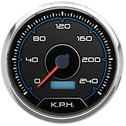 New Vintage USA CFR Series Speedometer Gauges 20150-05M
