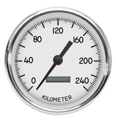 New Vintage USA 1940 Series Speedometer Gauges 40140-03M
