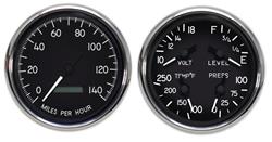 New Vintage USA 1940 Series Analog Gauges 40205-01