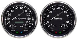 New Vintage USA 1940 Series Analog Gauges 40257-01