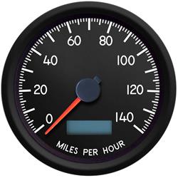 New Vintage USA Aviator Speedometer Gauges 44140-01