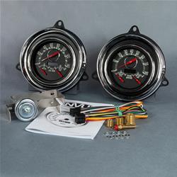 New Vintage USA 1954 Chevrolet Truck Gauge Packages for 1954 1500, TRUCK - 54372-01