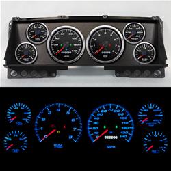 New Vintage USA 1987-91 Ford Truck Gauge Packages for 1987-1991 F-150, F-250, F-350 - 88102-01