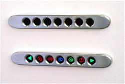 New Vintage USA Seven-Lamp Indicator Panels