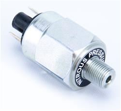 Nitrous Outlet Adjustable Bottle Pressure Switches