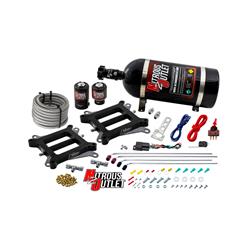 Nitrous Outlet 4150 Weekend Warrior Tunnel Ram Dual Plate Nitrous Systems