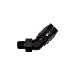 Nitrous Outlet NPT to AN EZ Connect Forged Hose Ends 60-32045-1/4-08