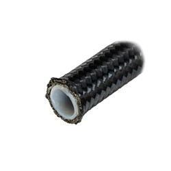 Nitrous Outlet Stainless Steel Braided Hose 60-58204-BLK-16