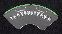 Trim Parts Replacement Gauge Faces 1049