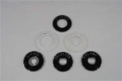 Trim Parts Dash Bezel Assemblies for 1955-1956 ONE-FIFTY SERIES, TWO-TEN SERIES - 1062