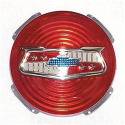 Red chevy bowtie center store cap emblems