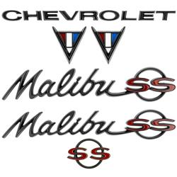 Trim Parts Emblems for 1964-1967 MALIBU - 4100R