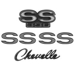 Trim Parts Emblems for 1968-1969 CHEVELLE - 4101G