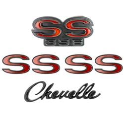 Trim Parts Emblems for 1968-1969 CHEVELLE - 4101R