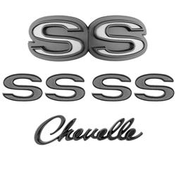 Trim Parts Emblems for 1970-1972 CHEVELLE - 4102G