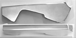 Trim Parts Wheel Cover Trim Bars for 1963 CORVETTE - 5071A