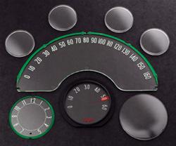 Trim Parts - Gauge Lenses for 1958 CORVETTE - 5142