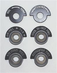 Trim Parts - Dash Knob Components for 1963 CORVETTE - 5172
