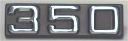 Trim Parts Emblems for 1970-1975 CAMARO - 6831