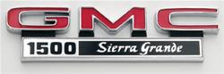Trim Parts Emblems 9825